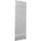 Ekena Millwork Americraft 5-Board (2 Batten) Exterior Real Wood Joined Board-n-Batten Shutters, ARW101BB518X68PRH ARW101BB518X68PRH - alternate 2